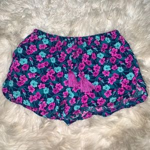 Floral summer shorts